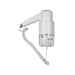 Corded hair dryer complete with universal 220V white wall socket - Colombo Design