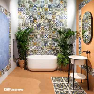 Cotto effect porcelain stoneware 60x60 cm - Vita Ceramica Sant'Agostino