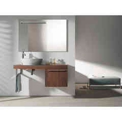 Countertop basin with overflow white 55 cm - Bacino, Duravit