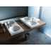 Countertop basin with rectification without overflow, tap hole on the right, white 50 cm - Architec, Duravit