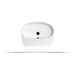 Countertop or wall-hung matt white ceramic washbasin 60 cm - Vignoni, Simas