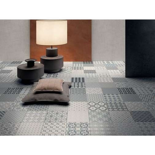 Dekoriertes Feinsteinzeug, Metrosigns 20x20 cm - Set, Ceramica Sant'Agostino