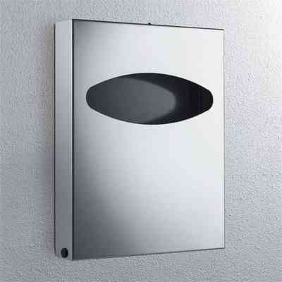 Distributeur de papier toilette jetable avec serrure de sécurité en acier inoxydable - Colombo Design