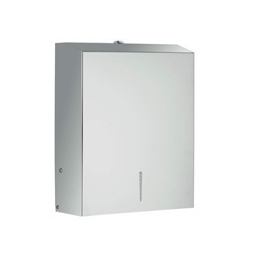 Distributeur d'essuie-mains avec serrure de sécurité finition inox - Colombo Design