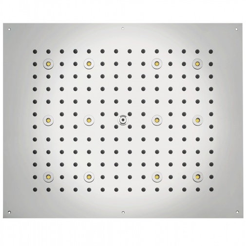 Duschkopf für Deckeneinbau, mit Chromotherapie, rechteckig 47x57 cm - Dream led light, Bossini