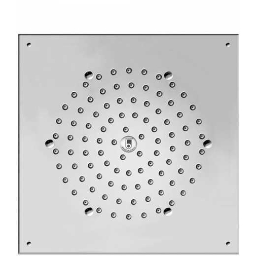 Duschkopf für Deckeneinbau quadratisch 26x26 cm - Cube, Bossini