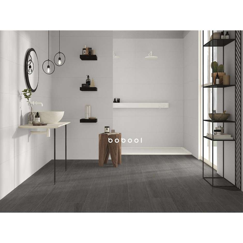 Elegant wall tile, White, 33.3x100 cm - Comfort G, Dom Ceramiche