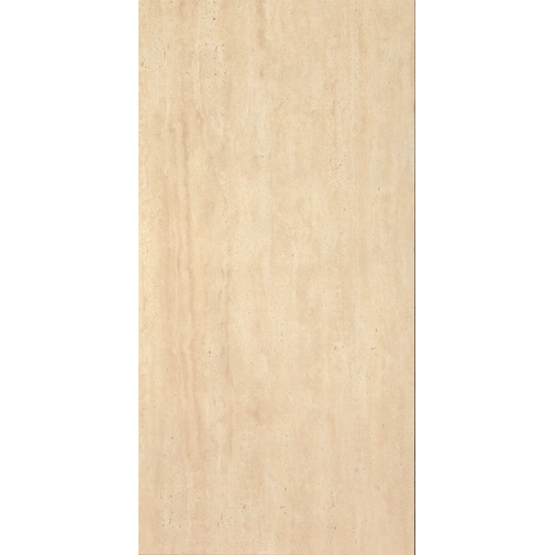 Elegante Fliese aus natürlichem rektifiziertem Feinsteinzeug Marmoroptik Travertino Honigfarbe 29,5x118 cm - Marmoker, Casalgrande Padana