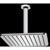 Eleganter Duschkopf, Chrom mit Deckenarm, quadratisch 23x23 cm - Cosmo, Bossini