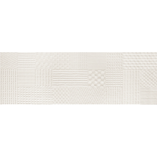 Embossed wallpaper effect ceramic wall tile, Metropaper 3D, 25x75 cm - Metrochic, Ceramica Sant'Agostino