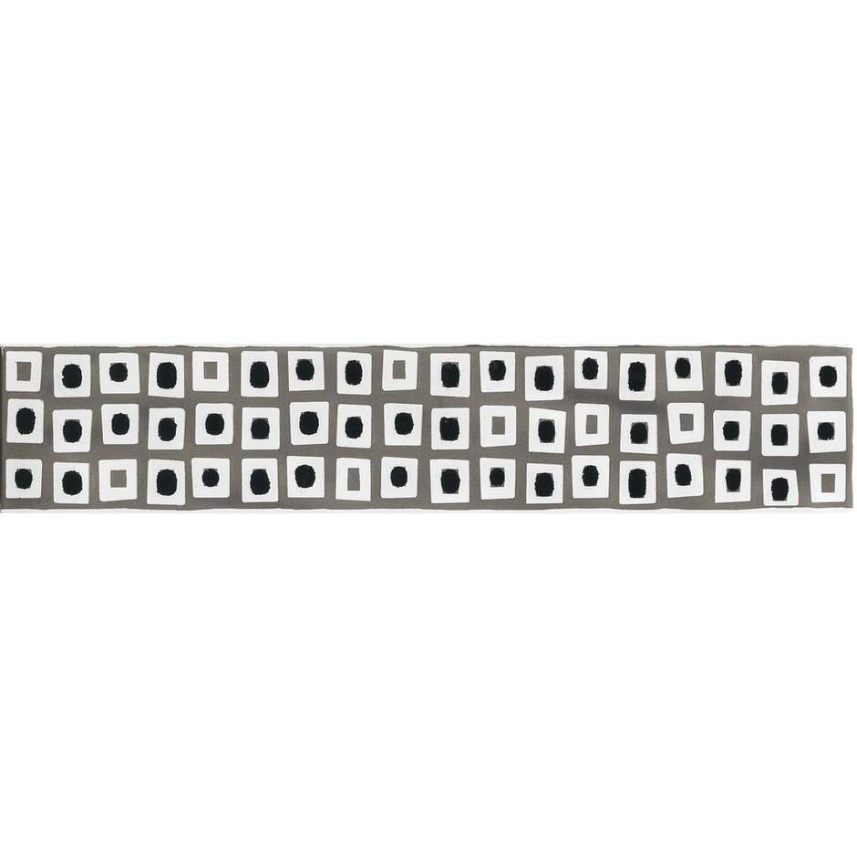 Encart décoré pour couvrir 6 sujets, Homme, 10x50 cm - Air, Dom Ceramiche