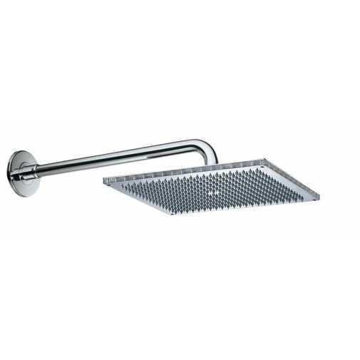 Exclusive design shower head 30x40 cm wall arm 40 cm - Dream Cube, Bossini