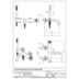 External bath group with spout, diverter mixer and hand shower Millenovecinquanta 4602 Bugnatese