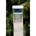 External squared shower column, foot washer tap, progressive mixers - Arch, Bossini