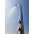External squared shower column, foot washer tap, progressive mixers - Arch, Bossini
