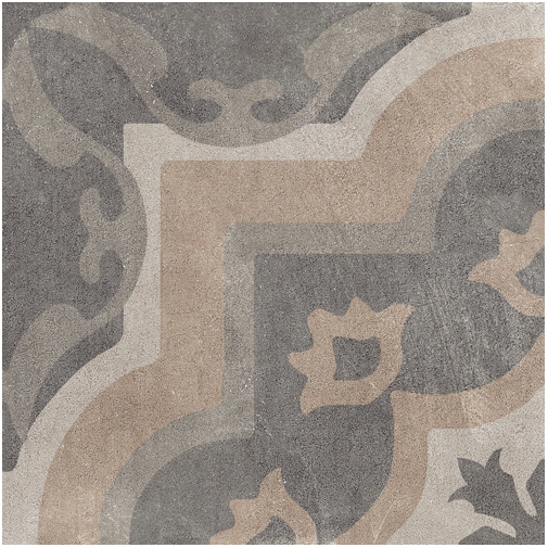 Feinsteinzeug-Fliese in Zementoptik, 20x20 cm - Patchwork Classic Mix, Sant'Agostino