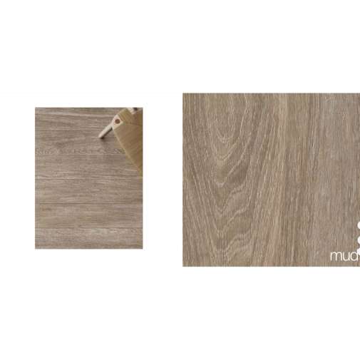 Feinsteinzeug in Holzoptik, rektifiziert, 15x90 cm, Mud - Oak, Unicom Starker