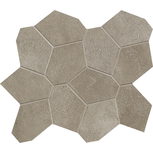 Feinsteinzeug mit Harzeffekt, 24,7x28,5 cm, sand, Mosaic Turtle Sand - Comfort R, Dom Ceramiche
