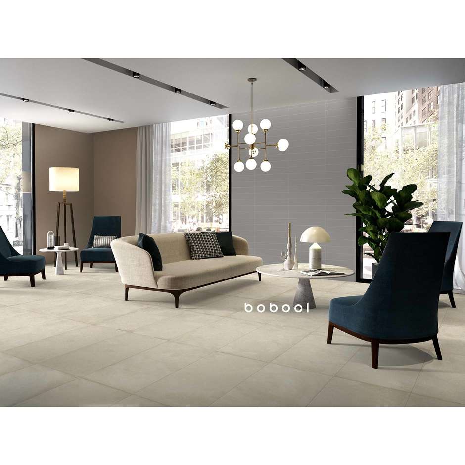 Feinsteinzeug mit Harzeffekt, 44,5x90 cm Beige - Comfort R, Dom Ceramiche