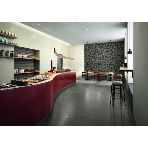 Feinsteinzeug mit Havanna-Harzeffekt im Industriestil 45x90 cm - Resin, Casalgrande Padana