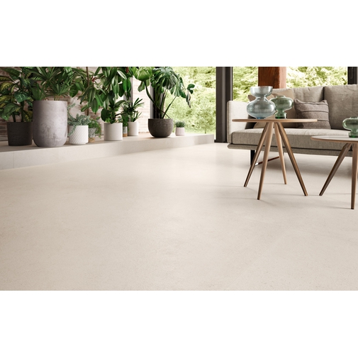 Feinsteinzeug mit heller Steinoptik 60x120 cm - Highstone, Ceramica Sant'Agostino