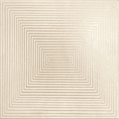 Feinsteinzeug mit moderner Dekoration Betoneffekt Farbe Beige 60x60 cm - Cemento, Casalgrande Padana