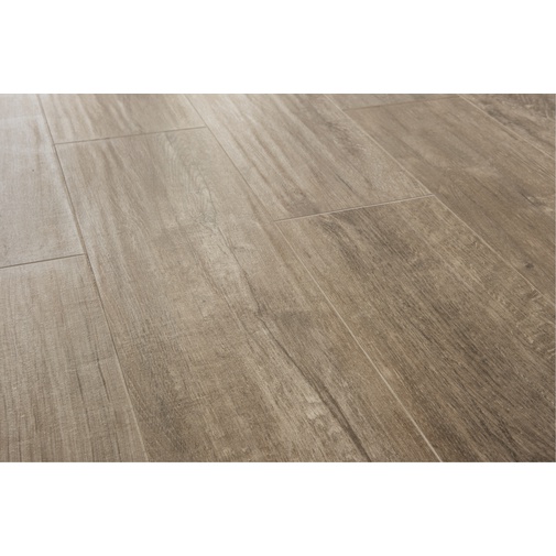 Feinsteinzeug mit natürlicher Holzoptik, 24,8x99,8 cm, Grey- Logwood, Dom Ceramiche