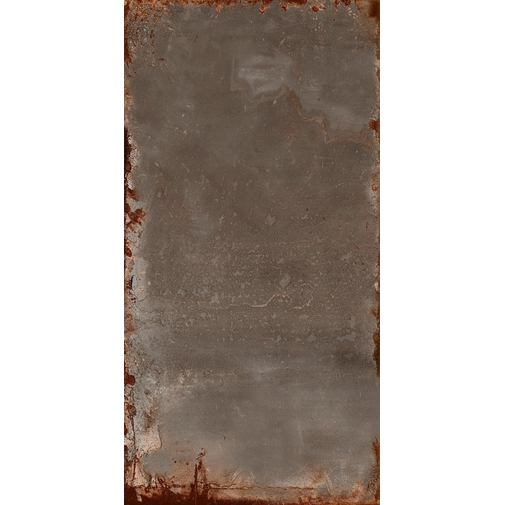 Feinsteinzeug mit oxidiertem Metalleffekt, Eisen 60x120 cm - Oxidart , Ceramica Sant'Agostino