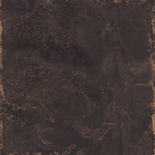 Feinsteinzeug mit oxidiertem Metalleffekt, Schwarz 90x90 cm - Oxidart , Ceramica Sant'Agostino