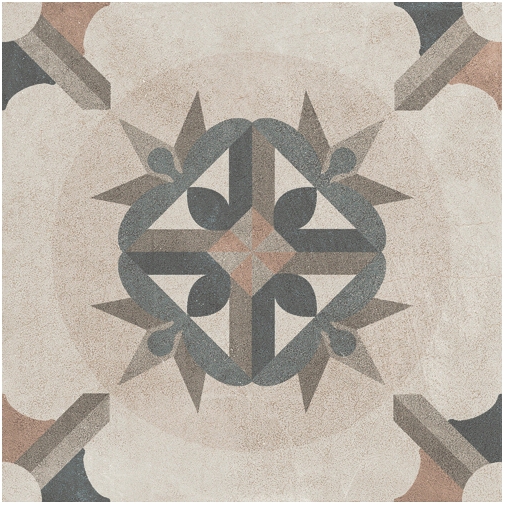 Feinsteinzeug mit Zementoptik 20x20cm - Patchwork Classic 01 Ceramica Sant'Agostino