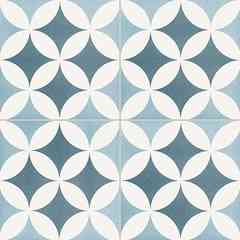 First choice decorated porcelain stoneware, Azzurro 12, 20x20 cm - Reverie, Unicom Starker