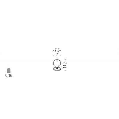 Fit Cromo Wand-Haartrocknerhalter - Contract, Colombo Design