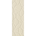 Floral decorated wall tile, Beige, 33,3x100 cm - Comfort G, Dom Ceramiche
