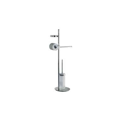 Free standing toilet brush holder, roll holder, towel and soap holder - Planets, Colombo Design