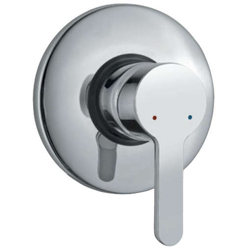 Fusion Jaquar chrome built-in shower mixer