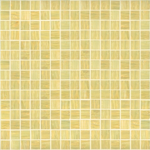 Gelbes Glasmosaik 20.27 mit Einbausatz - Smalto, Bisazza