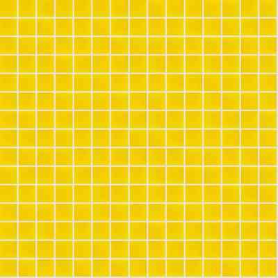 Gelbes Glasmosaik 20.75 mit Einbausatz - Vetricolor 20, Bisazza