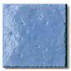 Gentian Blue Glossy Insert Tile 3.75x3.75 cm for 15x15 Octagon Tiles - Tonalite