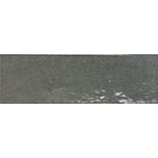 Glasierte Steinzeug-Wandfliese in Grigio Ferro 10x30 – Tonalite Soleil