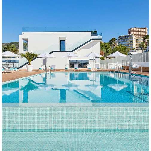 Glasmosaik auf Netz, Verde Caribe 503, 30x30 cm - Vidrepur