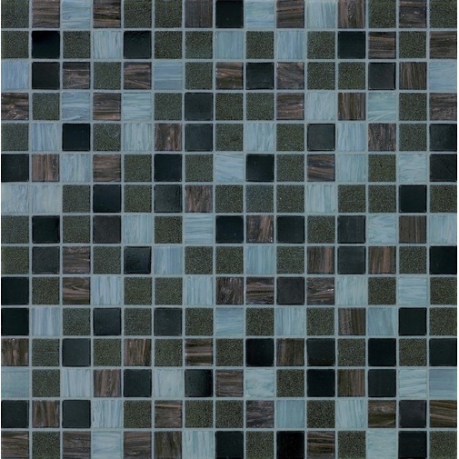 Glasmosaik Lorenza mit Montageset - Mischungen 20, Bisazza
