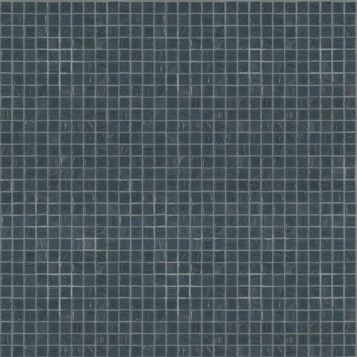 Glasmosaik mit kleinen grauen 10,35-Fliesen, mit Montageset - Smalto, Bisazza