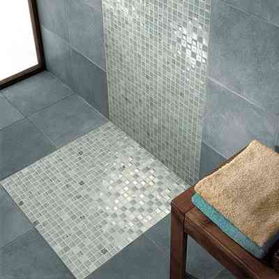 Glass and onyx mosaic, Acqua 29.5x29.5 cm floor/wall tiles - Topkapi, Boxer