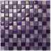 Glass and stone mosaic, 30x30 cm Bright purple - Escorial, Boxer