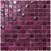 Glass and stone mosaic, Amethyst 30x30 cm, for walls - Escorial, Boxer