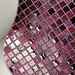 Glass and stone mosaic, Amethyst 30x30 cm, for walls - Escorial, Boxer