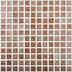Glass mosaic on mesh, Brown 506, 31,62x31,62 cm- Vidrepur