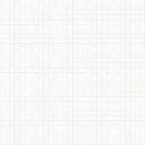 Glass mosaic with small opaque white tiles 10.90, with installation kit - Smalto, Bisazza