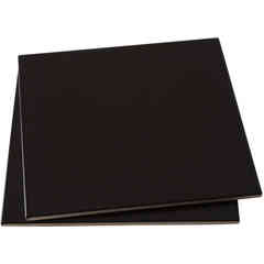 Glazed stoneware tile 30x30 wall/floor matt black - Matt, Cesi