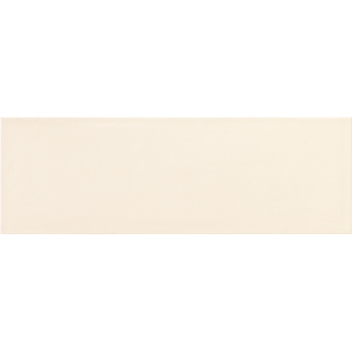 Glossy ceramic tile, Bone, 20x60 cm - Smooth, Dom Ceramiche